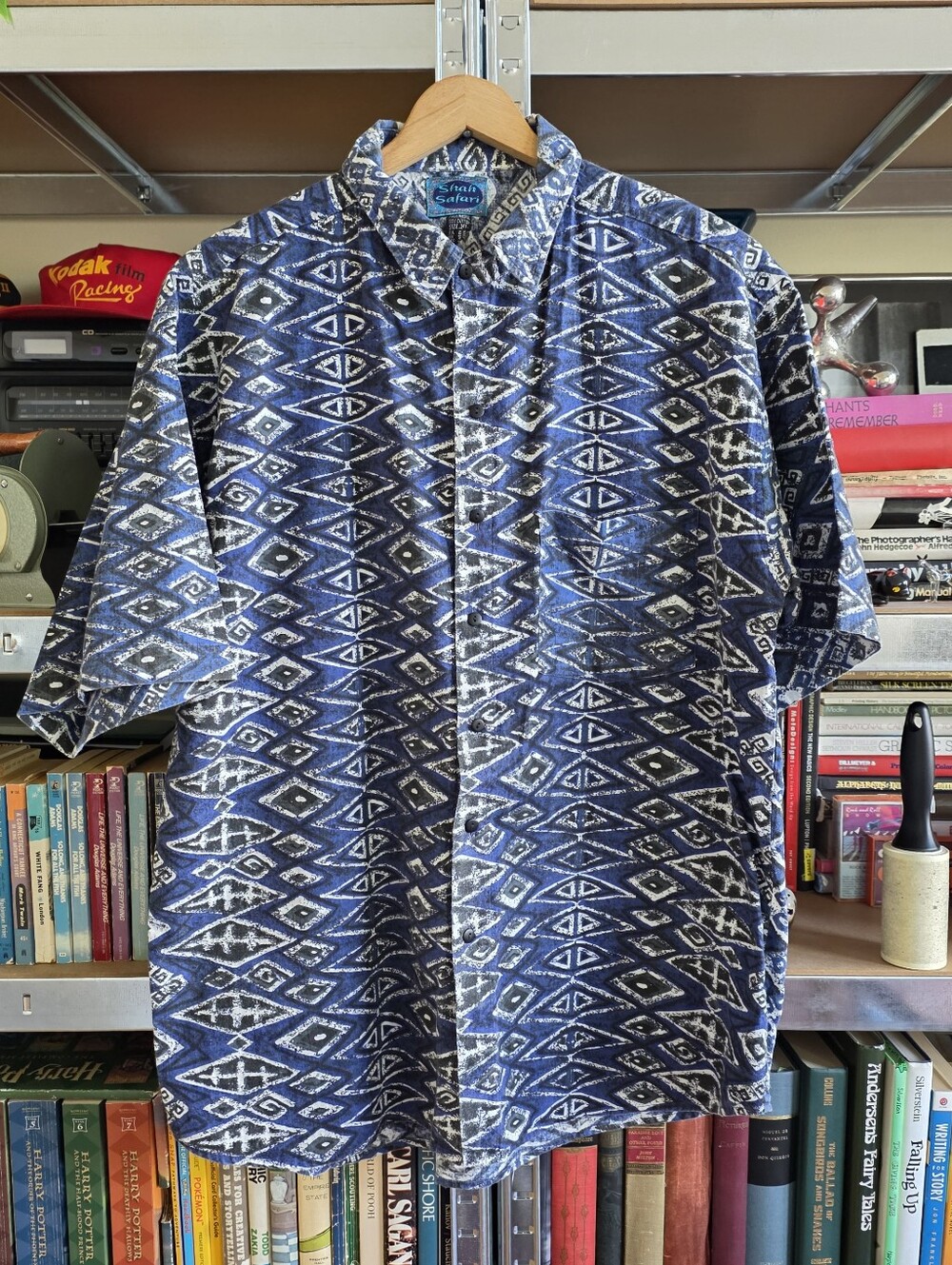 1990s | Vintage Shah Safari Surf Shirt